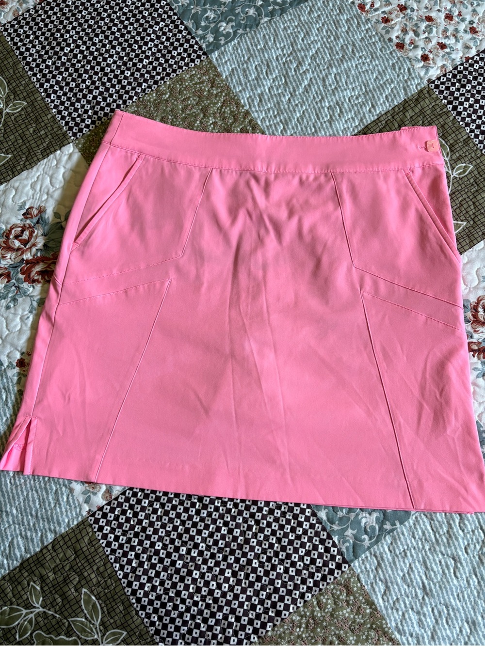 EP Pro Pink Mini Skirt with Side Pockets